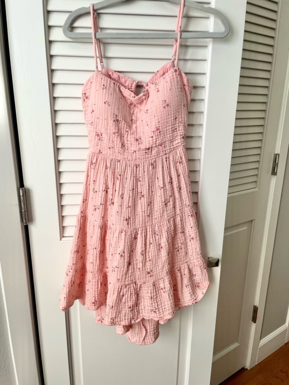 Mooloola Tiered Mini Tabatha Sundress Cotton Gauze Floral Print  Girls Size 12